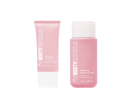 Clarifying Booty Cleanser + Lightening Intimate Gel