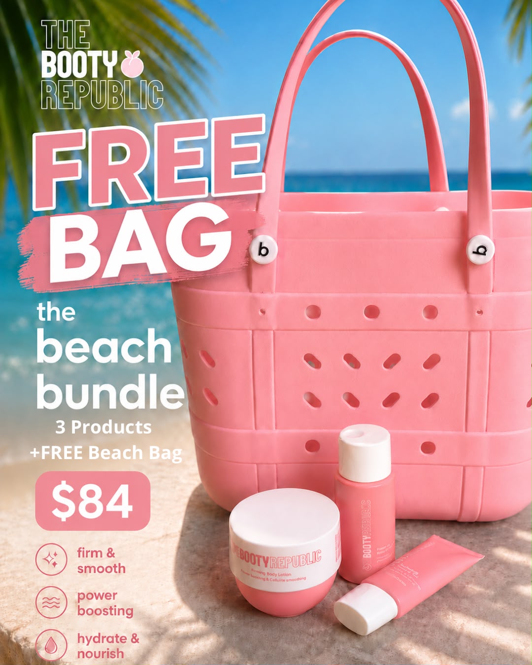 Beach Bundle-Pink Bag